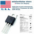 10pcs MJE13007 E13007-1 J13007 13007 Switchmode NPN Power Transistor, 8A 400V US - eElectronicParts