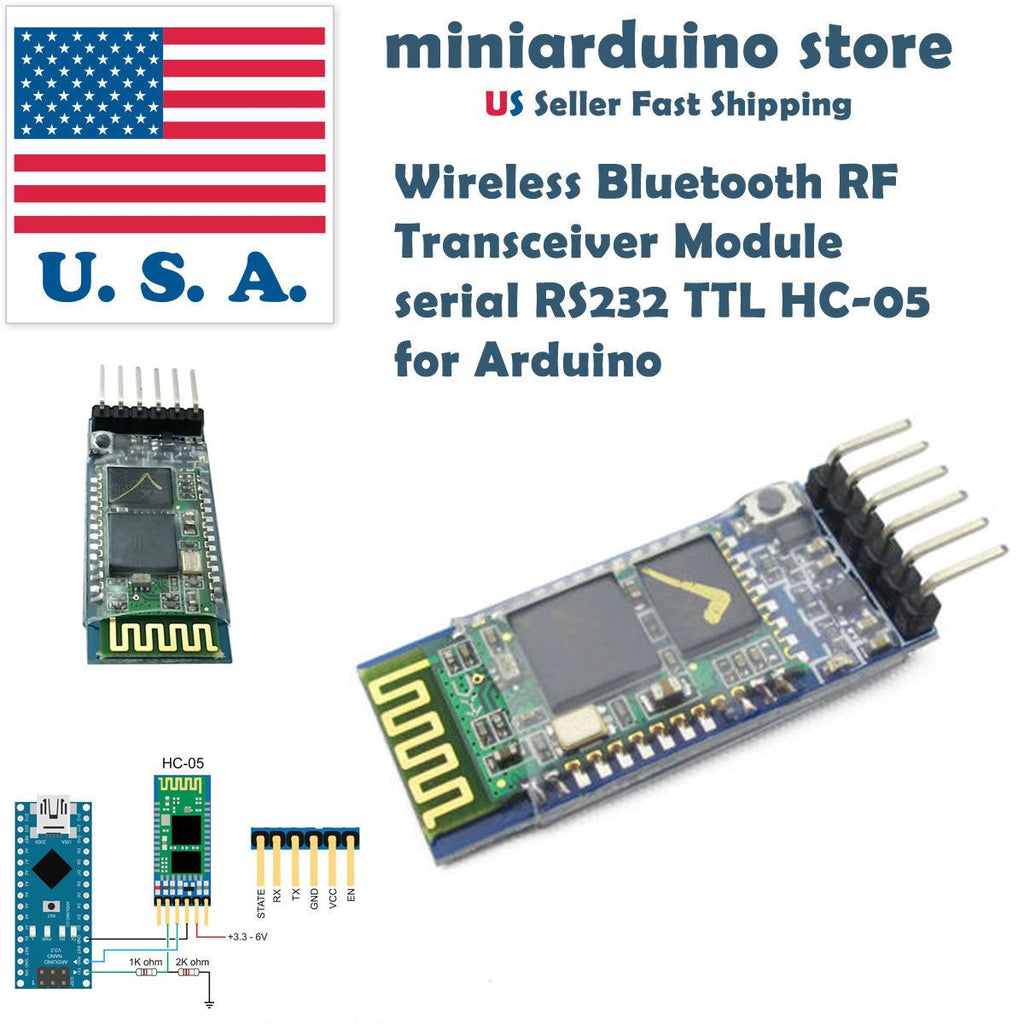 HC-05 Wireless Bluetooth RF Transceiver Module JY-MCU anti-reverse For Arduino - eElectronicParts