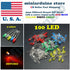 100pcs 5mm Diffused LED Light White Yellow Red Blue Assorted Assortment DIY Set - eElectronicParts