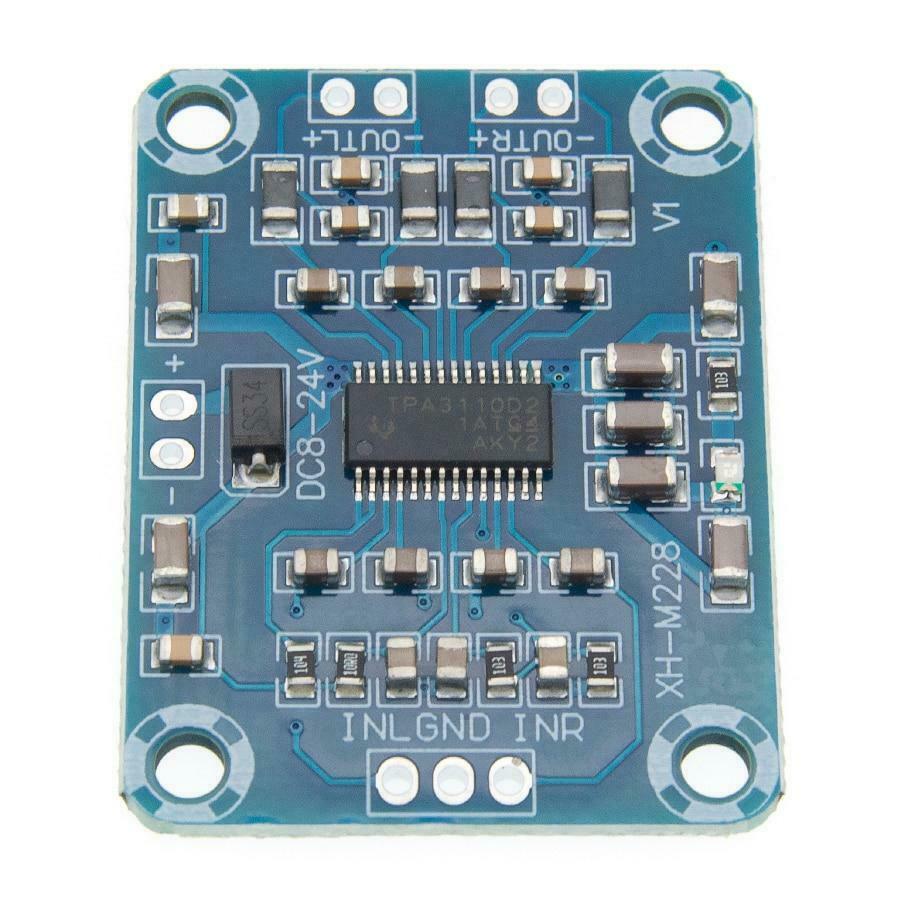 TPA3110  2×15W Digital Audio Stereo Amplifier Module Board Dual Channel