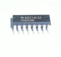 10PCS CD4043BE CD4043 CMOS Quad NOR R/S Latch w/ 3-State O/P IC DIP-16