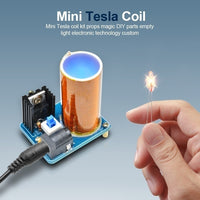 DIY Mini Tesla Coil Kit 9-12V BD243C Electronic Wireless Transmission Generator Module - eElectronicParts