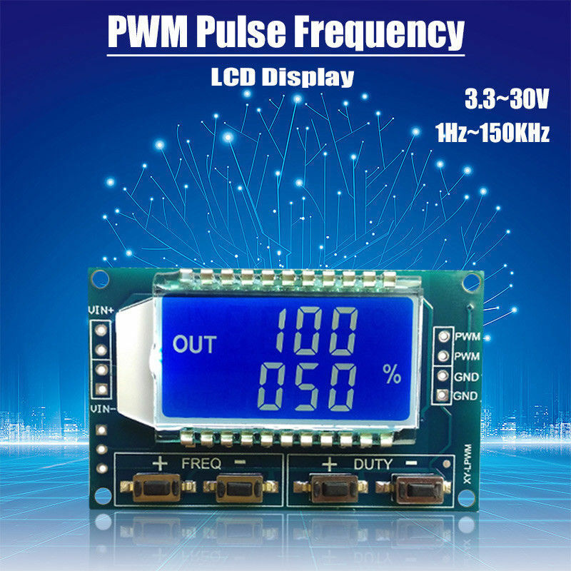 thumbnail image 2 of PWM Pulse Frequency Duty Cycle Adjustable Module – Square Wave Signal Generator 2 of 4