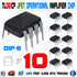 10PCS TL061CP Low-Power JFET-Input Operational Amplifier IC Chip TL061 OP-AMP