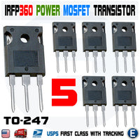 5PCS IRFP360 MOSFET N-CH 400V 23A TO-247AC Power Transistor