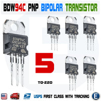 5pcs BDW94C Darlington PNP Power Transistor 100V 12A to-220 Audio BDW94