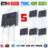 5Pcs BTA41-600B Triac ST MICRO Thyristor BTA41600B STM 40A 600V TOP-3L Insulated - eElectronicParts