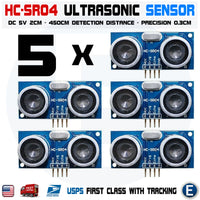 5pcs HC-SR04 Ultrasonic Module Measuring Sensor Arduino Raspberrypi - eElectronicParts