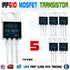 5pcs IRF610 N-Channel Power MOSFET Transistor, 3.3A 200V IR N-Channel TO-220 - eElectronicParts