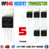 5pcs IRF840 IRF840PBF Power Transistor MOSFET N-channel 8A 500V TO-220 IR - eElectronicParts
