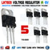 5pcs LM7909 Negative 9 Volt Regulator 1 Amp TO220 - L7909 7909 IC
