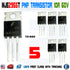 5pcs MJE2955T MJE2955 PNP Transistor 10A 60V TO-220 General Purpose Amplifier