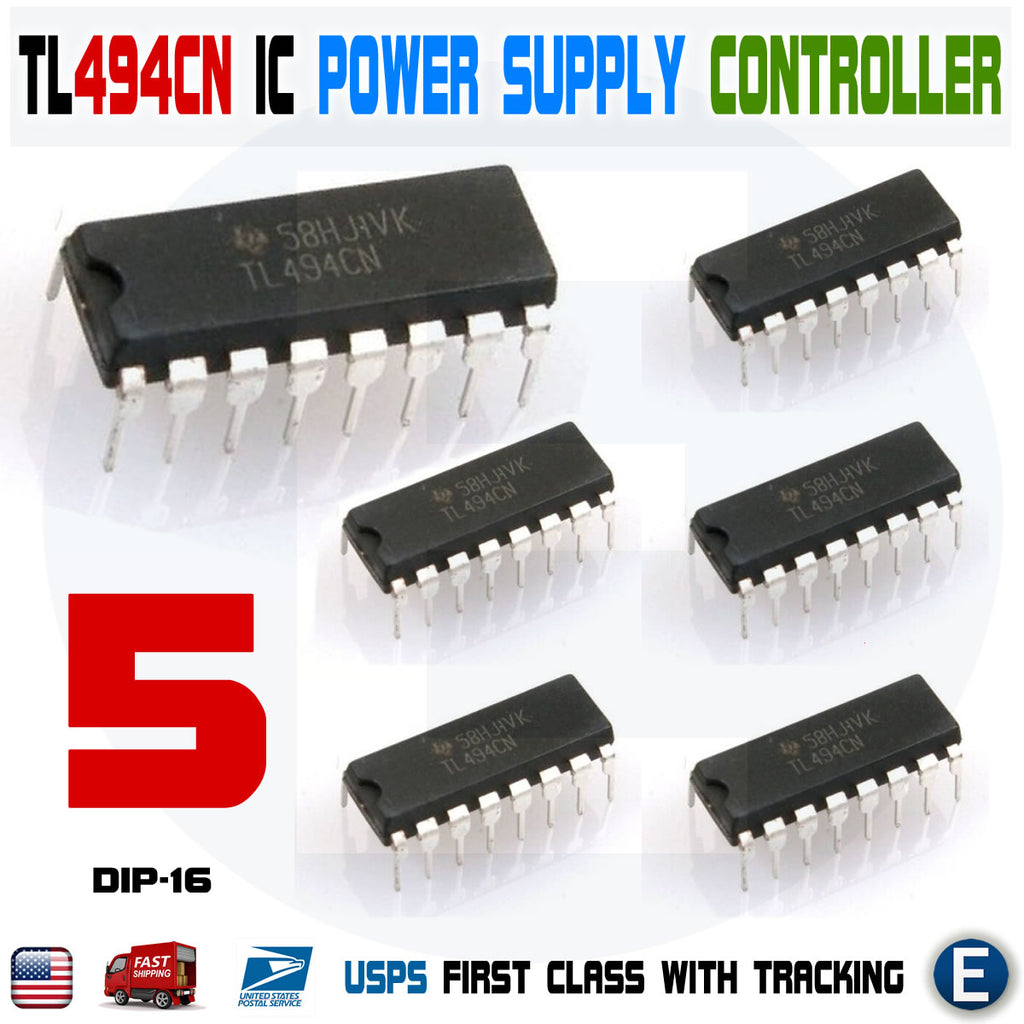 5pcs TL494CN TL494 PWM Power Supply Controller IC DIP-16 PWM - eElectronicParts