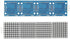 Matrix blue led display module max7219 5p line 8x32 4 in 1 Arduino compatible MCU Raspberry pi