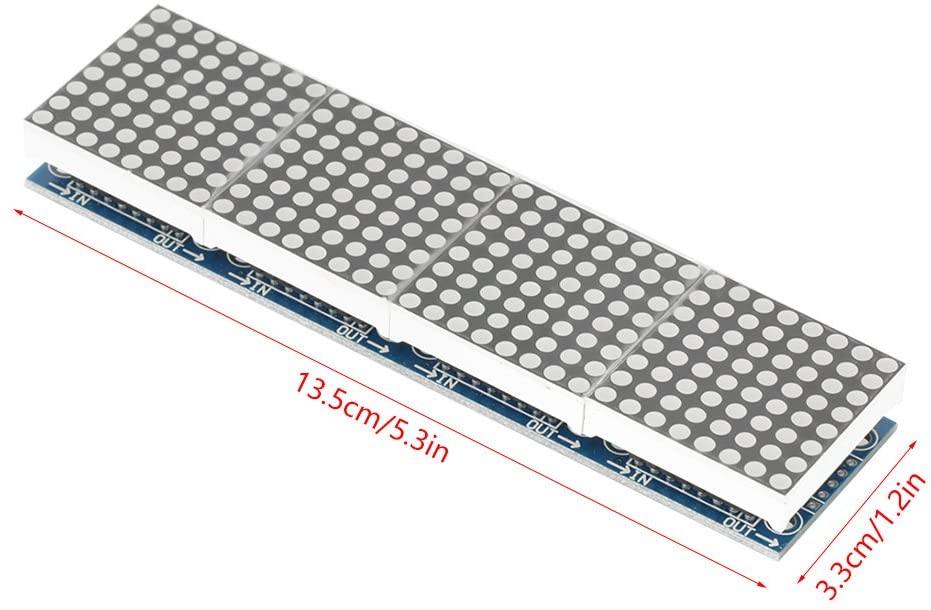 Display LED 8x32 Dot Matrix Blu - Per Arduino E Raspberry Pi - Foto 6