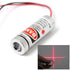 650nm 5mW Red Cross Laser Module with Focusable Glass Lens Focus Adjustable 5V