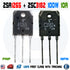 2SA1265N + 2SC3182 Toshiba Transistor PNP NPN 140V 10A 100W A1265N C3182N TO-3P