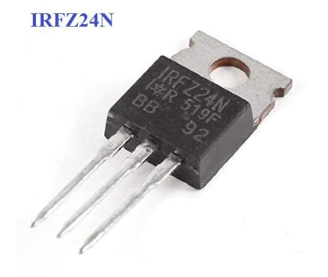 10pcs IRFZ24N IRFZ24 Power MOSFET Transistor HEXFET 17A 55V Fast Switching IR - eElectronicParts
