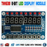 8-Bit Digital LED Tube 8-Bit TM1638 Key Display Module For AVR Arduino USA