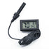 Mini LCD Digital Thermometer Hygrometer + Probe Batteries Temperature Humidity