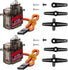2 MG90S Micro Metal Gear 9g Servo for RC Airplane Helicopter Boat upgraded SG90