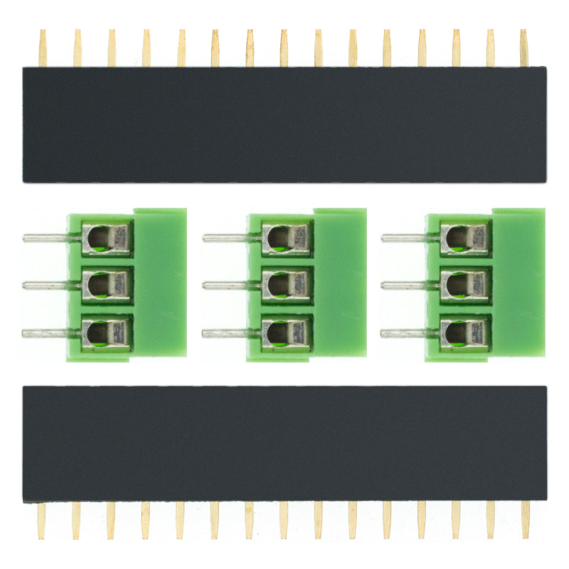 3Pcs Nano Screw Terminal Adapter Shield Expansion Board Nano V3.0 AVR  ATMEGA328P-AU Module