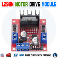 L298N Dual H Bridge DC Stepper Motor Drive Controller Board Module for Arduino - eElectronicParts