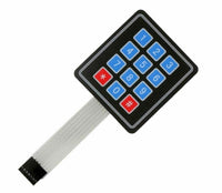 5pcs Keypad 4 x 3 Matrix Array 12 Key Arduino Membrane Switch  Keyboard module