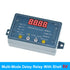 DC 5V 10A Adjustable Time Delay Relay Module LED Digital Timer Switch + Case
