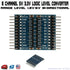 8 Channel 5V/3.3V IIC UART SPI TTL Logic Level Converter Bi-Directional - eElectronicParts