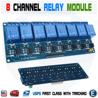 8 Channel 5V Relay Module Optocoupler Relay Output 8 way module for Arduino