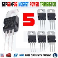 5PCS STP65NF06 TO-220 P65NF06 65NF06 Power MOSFET Transistor TO-220