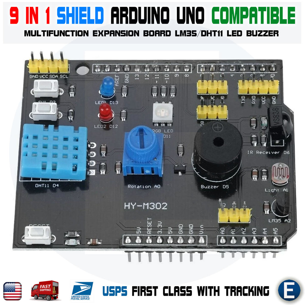 Multifunction Expansion Board DHT11 LM35 For Arduino UNO In, 06/03/2024