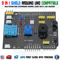 Multifunction Expansion Board DHT11 LM35 For Arduino UNO 9 in 1 Sensor Shield