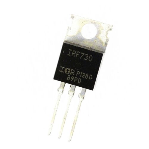5pcs IRF730 "IR" Power MOSFET N-Channel 5.5A 400V Transistor