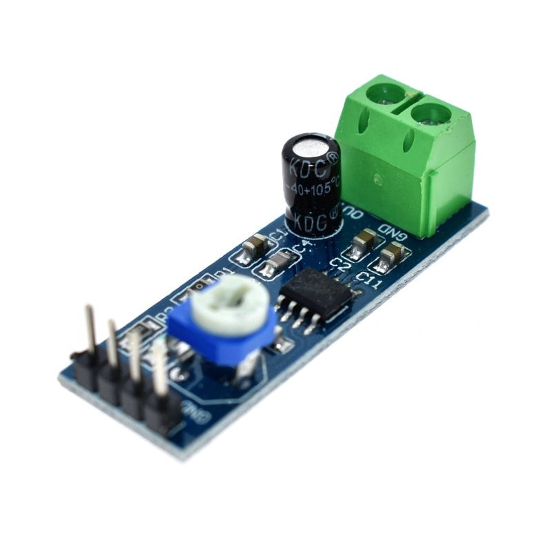 1 x Audio Amplifier Module For Arduino 200 Times Gain 5V-12V LM386 ...