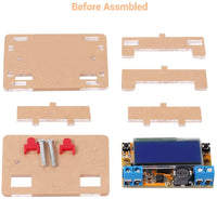 DC-DC Adjustable Power Supply Step-down Module LCD Voltage Current + Enclosure