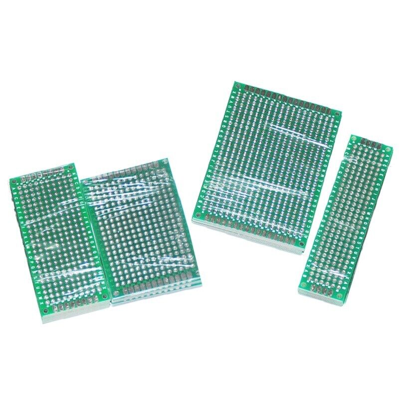 20pc 5x7 4x6 3x7 2x8 cm Double Side Stripboard Prototype PCB Circuit Board