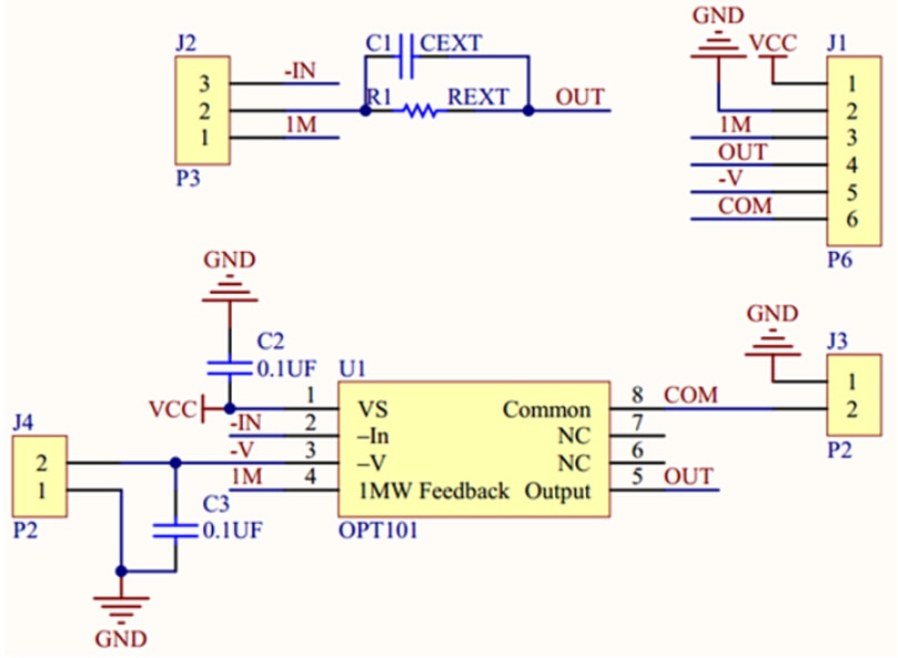 OPT101 Light Analog Light Intensity Sensor Photoelectric Diode 14KHz CJMCU-101