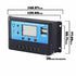 10A Solar Controller 12V 24V Auto PWM Regulator Charger Home System LCD USB 5V