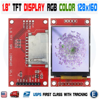 1.8 inch TFT Display module ST7735S 128x160 QVGA Arduino 128*160 lcd 1.8"