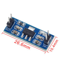 5pcs AMS1117-3.3 3.3V Step-Down Linear Voltage Regulator Module 6-12V in 3.3V