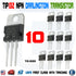 10pcs TIP132 Power NPN Epitaxial Darlington Transistor 100V 12A TO-220 STM