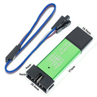 Mini ST-Link V2 Stlink Emulator Downloader Programming STM8 STM32 w/ Metal Shell - eElectronicParts