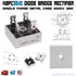KBPC3510 Diode Bridge Rectifier Single Phase Metal Case 1000V 35A - eElectronicParts
