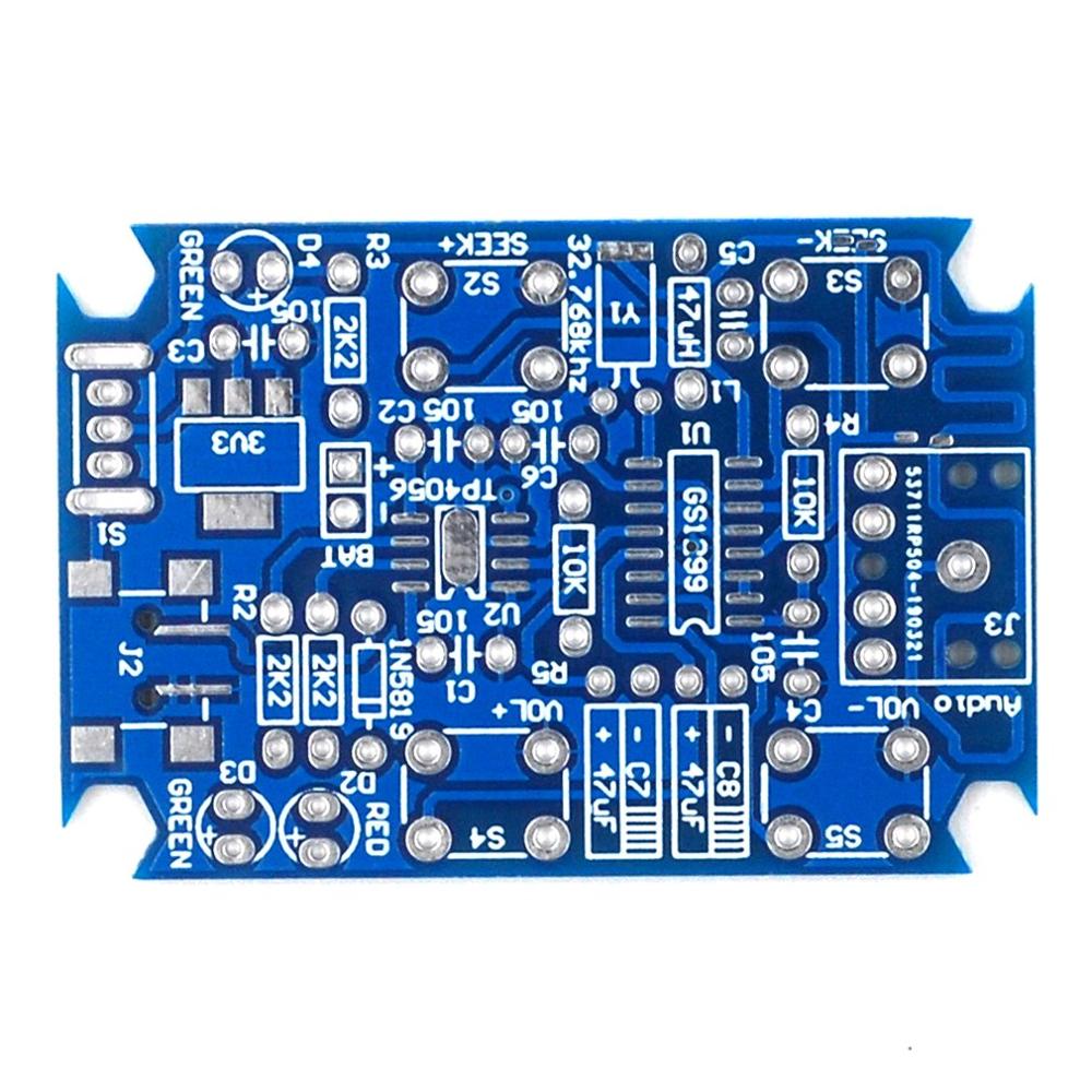 DIY Wireless Stereo FM Radio KIT Electronic Module + 250mah Battery 76MHz-108MHz - eElectronicParts
