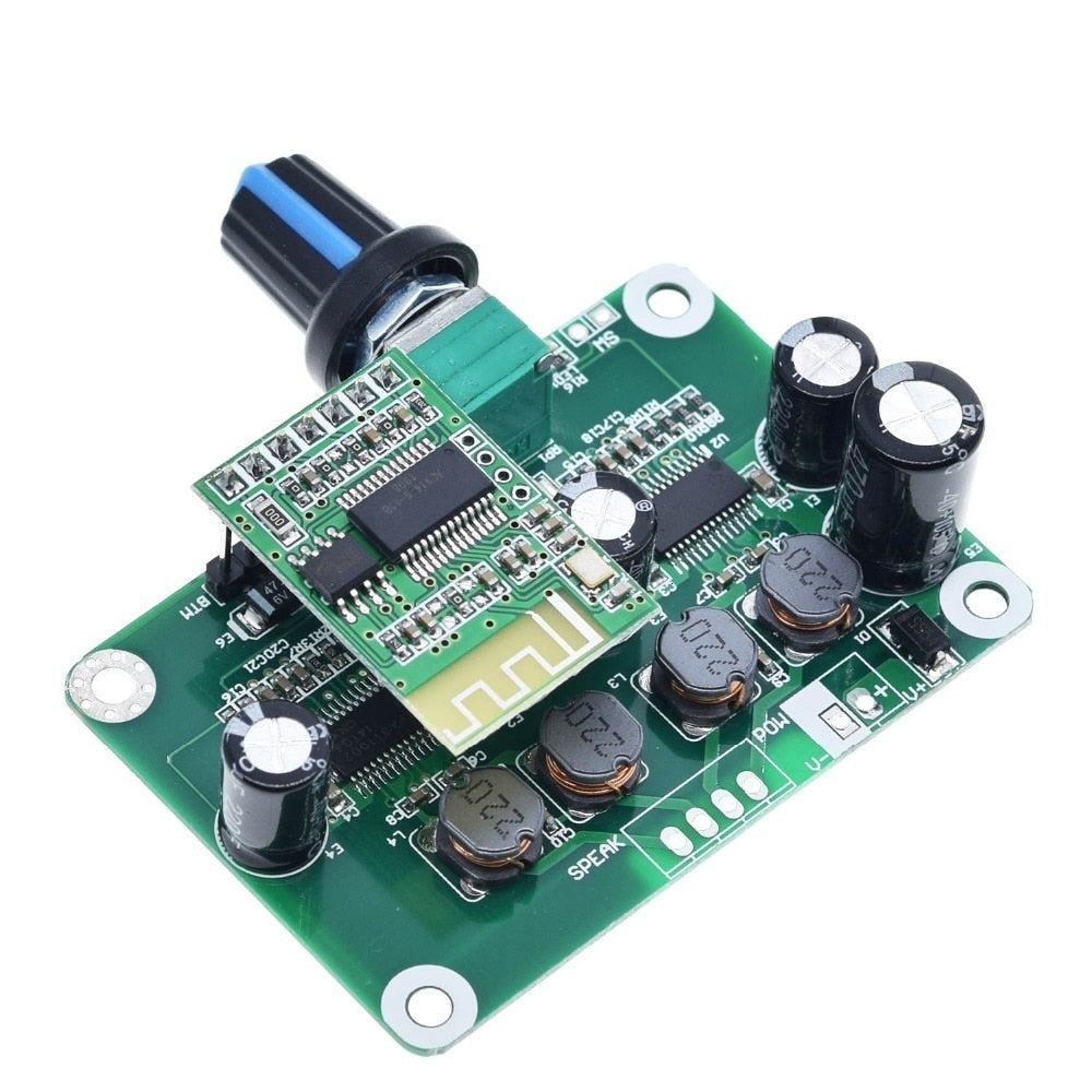 TPA3110 Amplifier Board 30W+30W Stereo Class D Power Bluetooth 4.2 8-25V