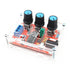 XR2206 Function Signal Generator  Welded Assembled Kit Sine Output 1HZ-1MHZ + DIY acrylic case