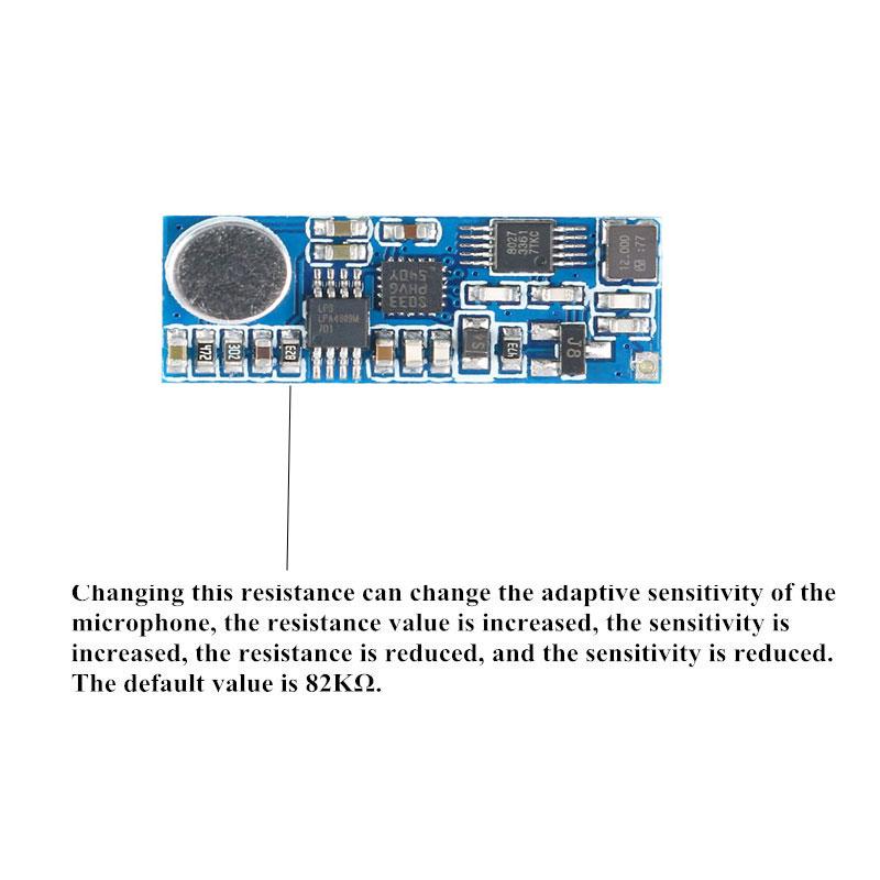 Mini FM Wireless Microphone Transmitter Spy Bug Module Single Channel ...