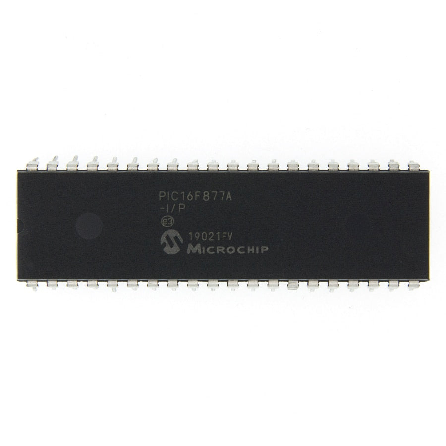 PIC16F877A-I/P PIC16F877A Microcontroller DIP40 IC MICROCHIP MCU - eElectronicParts